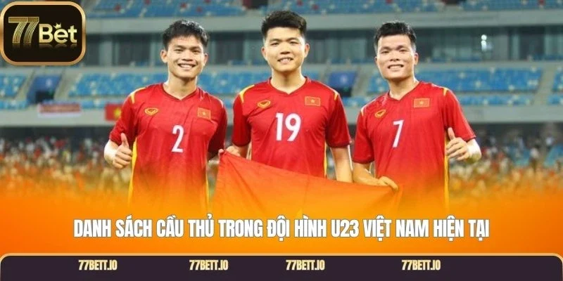 Danh sách cầu thủ trong đội hình U23 Việt Nam hiện tại